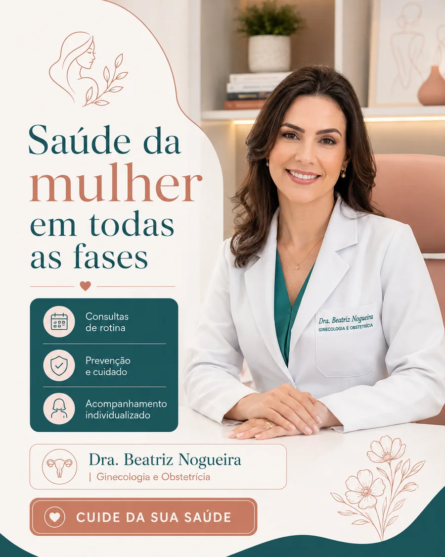 Post de Instagram para médico