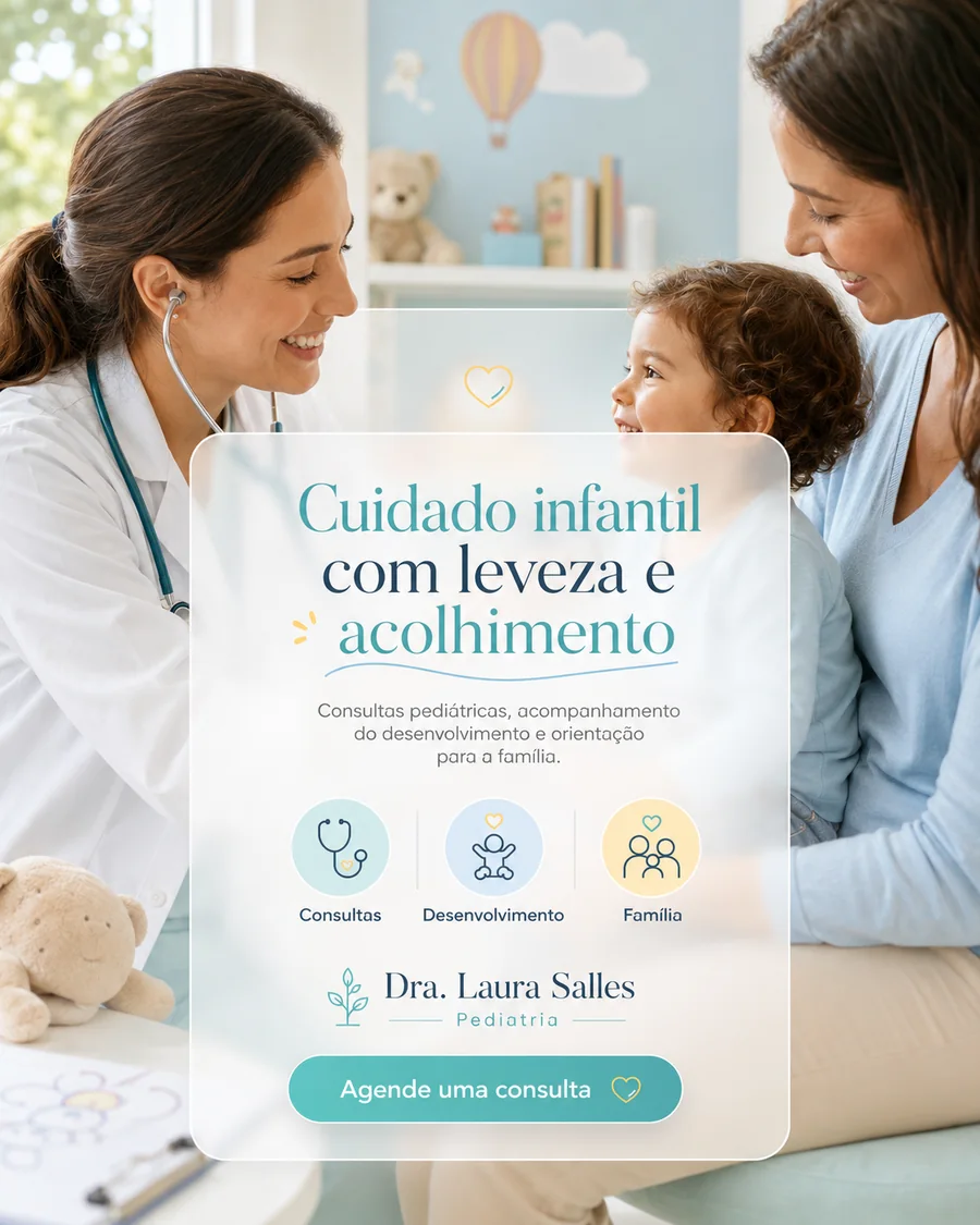 Post de Instagram para médico