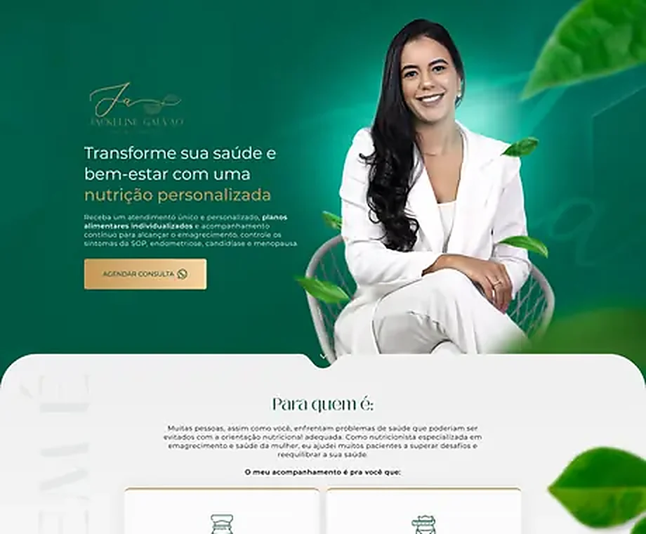 Site Nutrição integrativa
