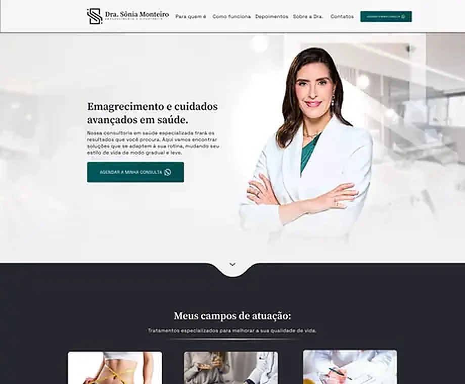Site Dra. Sônia Monteiro