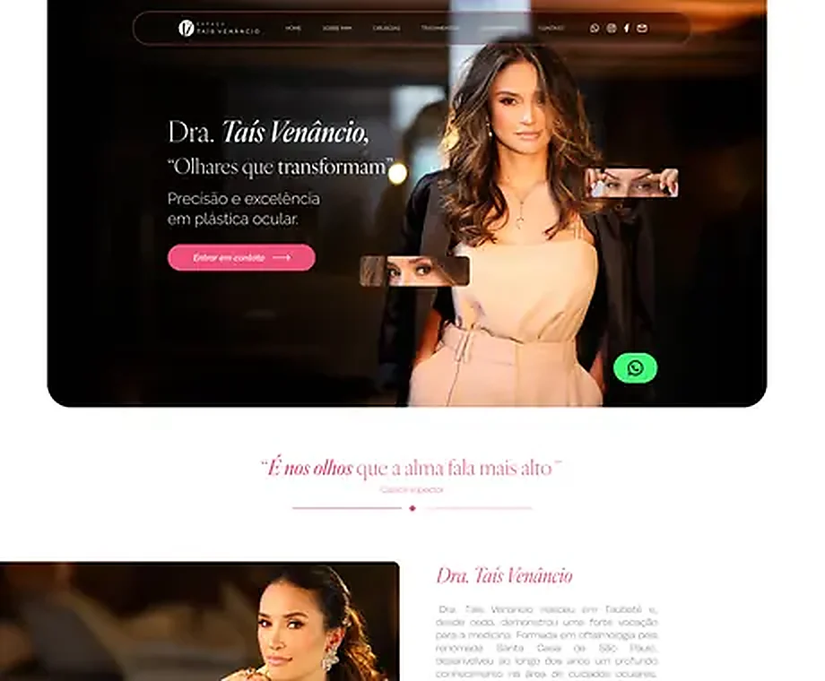 Site Dra. Taís Venâncio